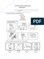 1º Prueba de Entrada Modelo 2