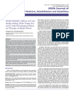 Stroke Patients Effects of Combining Sitting Table Tennis Exercise With Neurological Physical Therapy On Brain Waves