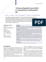 Abat F. 2019. Comparison US Guided vs. Blind Interventions Supraspinatus Tendinopathy