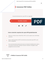 Melhor Conversor PDF - Crie, Converta Arquivos PDF Online (GRÁTIS)