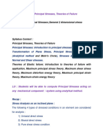 ENA Lect. Notes Unit 5 - 5.4 General 2 Dimensional Stress Conditions (Analytical Method) New