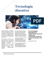 La Tecnología Educativa