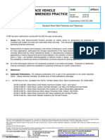 SAE J1058 (2015 04) (Steel Sheet Thickness Tolerance)