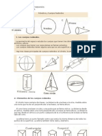 Poliedros y Cuerpos Redondos Séptimo Basico.