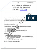 UGC NET Unit-1 Teaching Aptitude