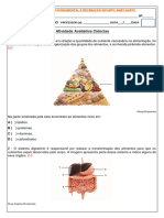 Avaliação Ciências