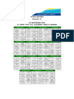 Fixture Mayores