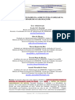 Atigo - Perfil e Dificuldades Da Agricultura Familiar Na Cidade de Guaraniaçu PR - 2008