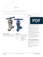 Data Sheets Welbond Model 5600 High Pressure Globe Valve Yarway en en 9878790