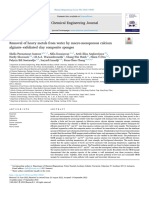 Removal of Heavy Metals From Water by Macro-Mesoporous Calcium Alginate-Exfoliated Clay Composite Sponges