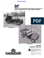 Treker: 4200 NT/ST, 4400 NT/ST, 4210/4410 ST Light Utility Vehicles