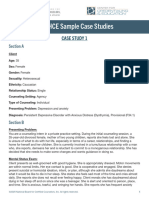 NCMHCE Sample Case Studies