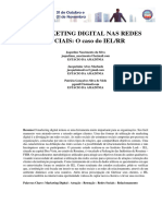 O Marketing Digital Nas Redes Sociais: O Caso Do Iel/Rr