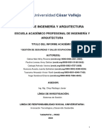 Gestión de Seguridad y Salud Ocupacional en Obra - Grupo 4-1