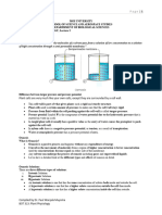 Lecture 3 Osmosis and Togor Pressure