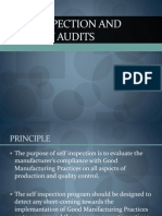 Self Inspection and Quality Audits