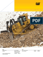 Bulldozer D10T2 - Ficha Técnica