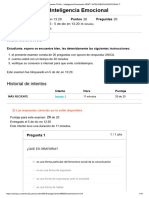 Examen FINAL - Inteligencia Emocional