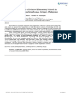 Flood Preparedness of Selected Elementary Schools in Zamboanga Del Sur and Zamboanga Sibugay, Philippines