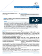 Economic Analysis of Flare Gas Recovery System in A Refinery Plant in Nigeria