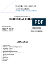 Internship PPT Residential Buildings