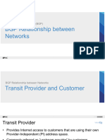 d1 s4 BGP Relationship Between Networks