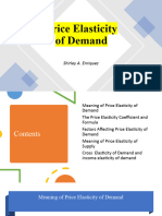 Module 4 Price Elasticity of Demand