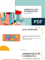 Liderança em Enfermagem-Aula 2 - Atualizada