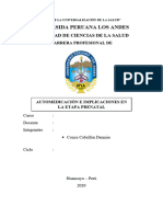 Automedicación e Implicaciones en La Etapa Prenatal