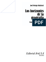 ORTEGA - Los Horizontes de La Geografia 1