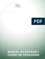 Manual de Estagio Supervisionado Pedagogia I