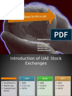 Road To IPO in UAE