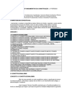 Teoria e Fundamentos Da Constituição Unidade I