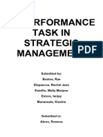 05 Performance Task in Strategic Management