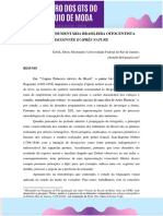 Debret E A Indumentária Brasileira Oitocentista: Dessinnée D'Après Nature