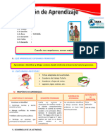 D3 A3 SESIÓN Cuando Nos Respetamos, Somos Mejores