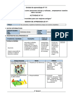 5° Grado - Sesiones Del 04 Al 08 de Marzo