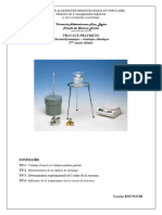 Polycopie TP Thermodynamique-Cinã©tique Chimique L2