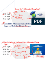 Days and Themes - Crack Govt. Exam