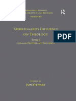 Kierkegaard's Influence On Theology German Protestant Theology (Jon Bartley Stewart)