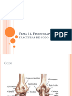 Tema 14. Fisioterapia en Las Fracturas de Codo