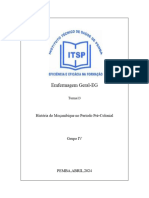 História de Moçambique No Período Pré