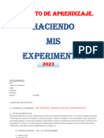 Proyecto Experimentos