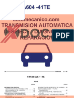 Xdoc - MX Transmision Automatica A604 41te