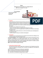 0 Sommaire Cours NLP Master2 de Mila 2023