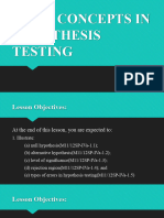 Hypothesis Testing 1