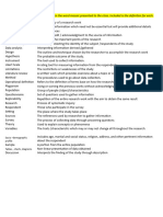 List of Research Technical Terms As Seen in The Word Mosaic 1