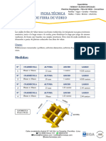 Ficha Tenica Rejilla Fibra de Vidrio