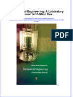 Biochemical Engineering A Laboratory Manual 1St Edition Das Online Ebook Texxtbook Full Chapter PDF