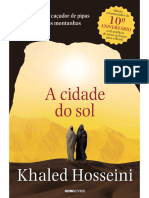 A Cidade Do Sol - Khaled Hosseini